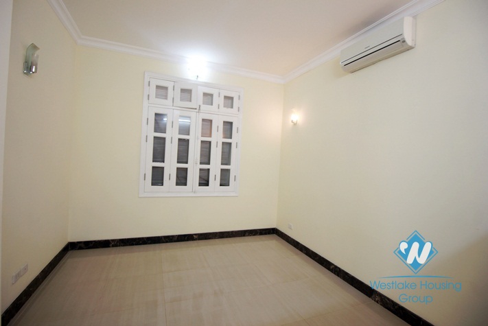 Unfurnished, bright house for rent in Ciputra, Tay Ho, Hanoi
